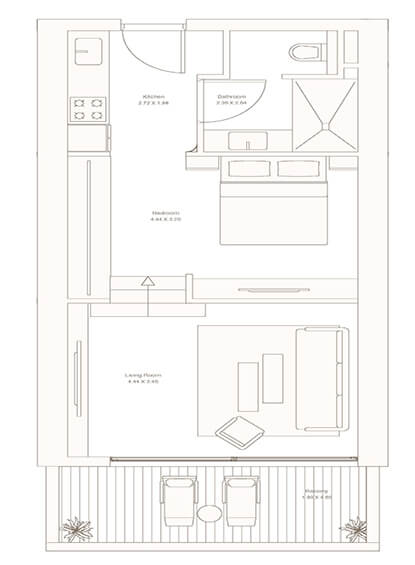 Waterfront - Suite Apartment